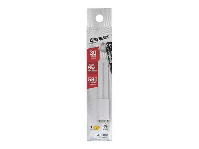 Energizer Led Pls/E 2G7 4Pin 4.5W 580L Cool Whit S30436
