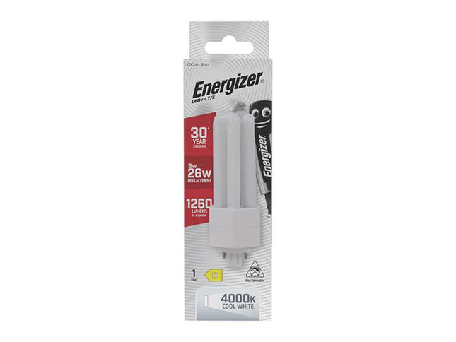 Energizer Led Plt/E G X 24Q 4Pin 9W 1260L Cool White S30441