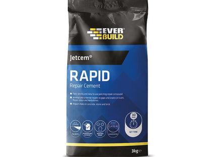 Everbuild Sika Jetcem Rapid Setting Cement 6Kg Bag