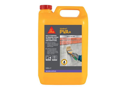 Everbuild Sika Sikabond Pva+ 2.5 Litre