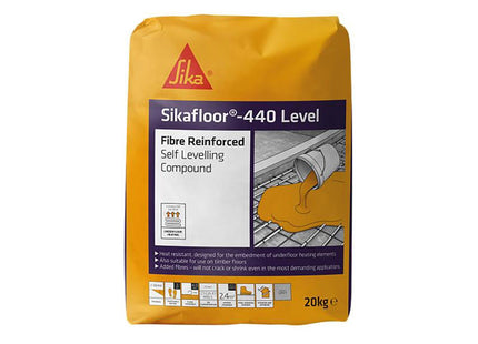 Everbuild Sika Sikafloor-440 Level Fibre Reinforced 20Kg