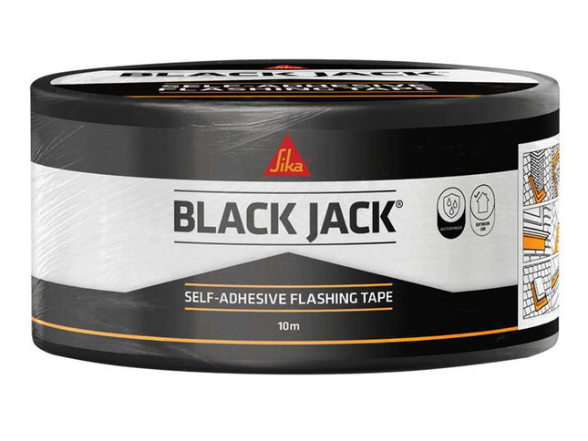 Everbuild Sika Black Jack Flashing Tape, Trade 225Mm X 3M