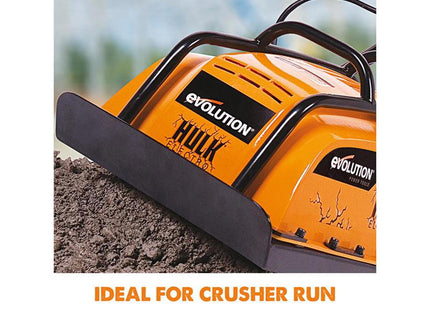 Evolution H320-E Hulk Electric Wacker Plate 230V - 130W Motor, 320mm x 300mm Base Plate