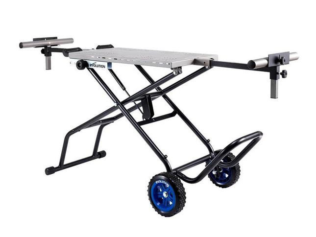 Evolution Mitre Chop Saw Wheeled Stand with Power Lift Assist - 133-0001