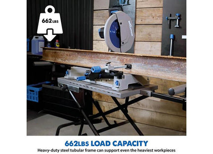 Evolution Mitre Chop Saw Wheeled Stand with Power Lift Assist - 133-0001