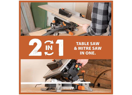 Evolution R210MTS-G2 Combination Mitre Saw And Table Saw 240V 1500W - 116-0001
