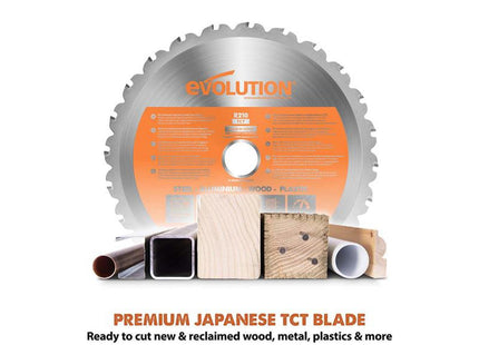 Evolution R210MTS-G2 Combination Mitre Saw And Table Saw 240V 1500W - 116-0001
