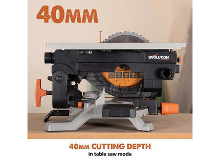 Evolution R210MTS-G2 Combination Mitre Saw And Table Saw 240V 1500W - 116-0001