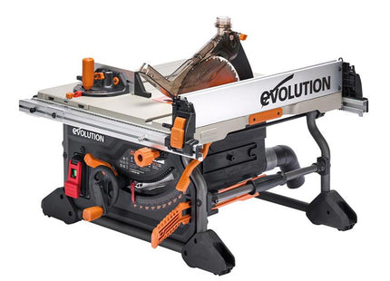Evolution R255TBL Portable Table Saw 240V 1650W - 119-0001 - Great for Woodworking