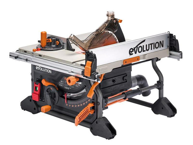 Evolution R255TBL Portable Table Saw 240V 1650W - 119-0001 - Great for Woodworking