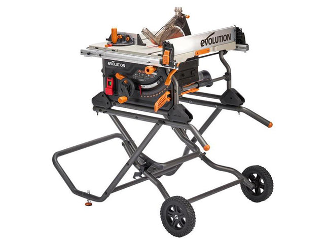 Evolution R255TBL Portable Table Saw 240V 1650W - 119-0006 - Versatile and Portable