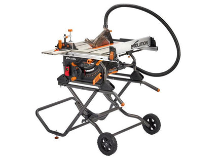 Evolution R255TBLX+ Portable Jobsite Table Saw 1800W 240V - 119-0016