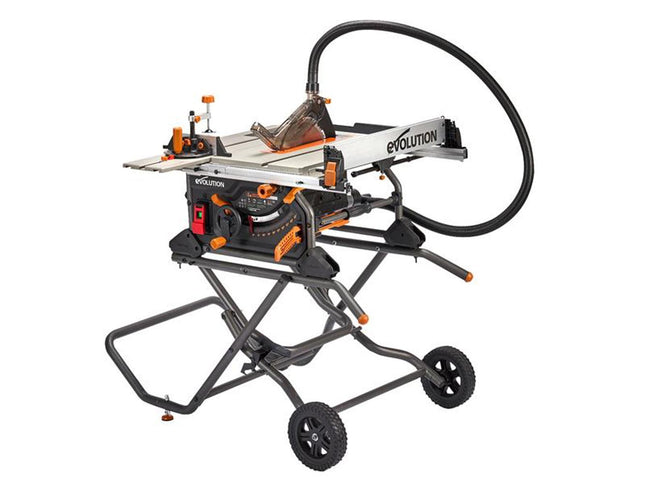 Evolution R255TBLX+ Portable Jobsite Table Saw 1800W 240V - 119-0016