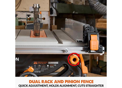 Evolution R255TBL Portable Table Saw 240V 1650W - 119-0006 - Versatile and Portable