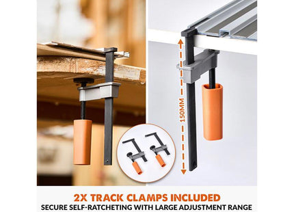 Evolution ST1400-G2 Universal Circular Saw Track Set 1.4M - 004-0011 - Perfect for Accurate Cuts