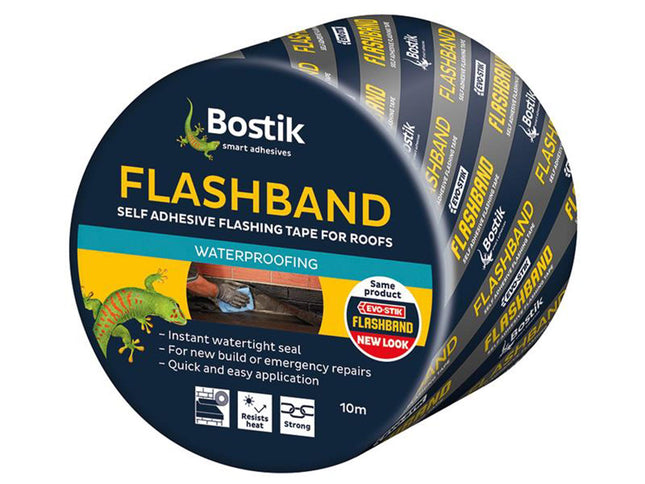 Evo-Stik Self Adhesive Flashband Original X 3.75M With Primer Special Grey 150Mm