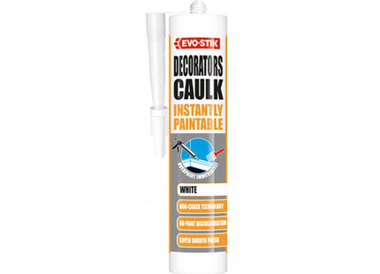 Evo-Stik Decorators Caulk Instantly Paintable White 310Ml