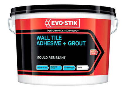 Evo-Stik Mould Resistant Wall Tile Adhesive & Grout 1 Litre
