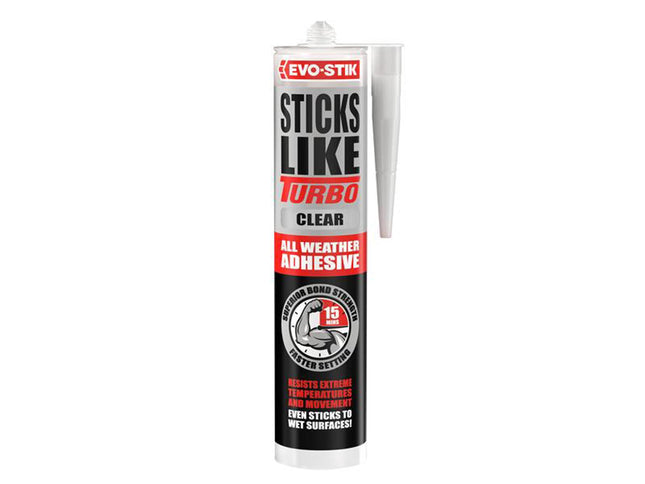 Evo-Stik Sticks Like Turbo Clear 290Ml