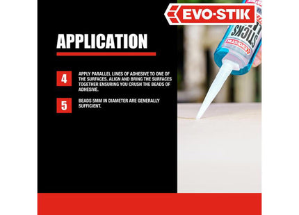 Evo-Stik Sticks Like Turbo Clear 290Ml