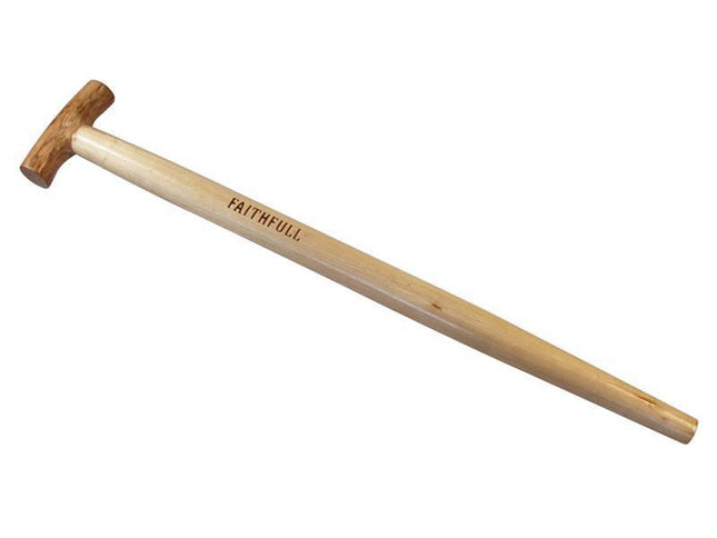 Faithfull Fsc Ash T Handle Straight Taper 28In