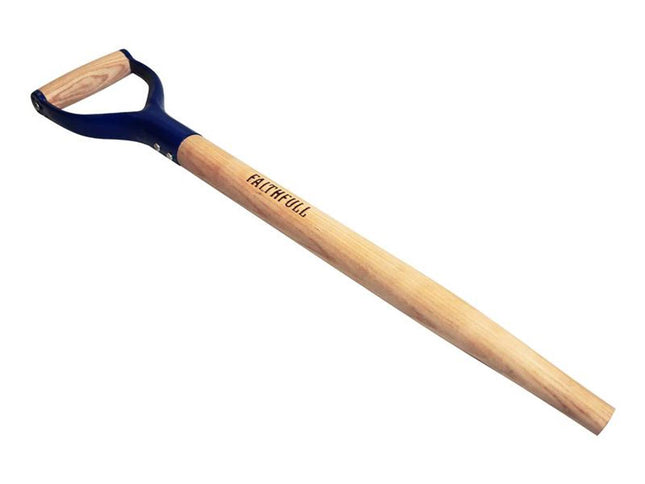 Faithfull Fsc Ash Myd Handle Bent Taper 28In - FAIAYDBTFSC - Ideal for Spades, Forks, Shovels