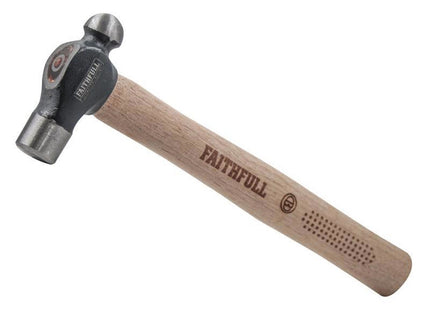 Faithfull Fsc Hickory Ball Pein Hammer 340G (3/4 Lb)
