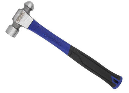 Faithfull Ball Pein Hammer 454G (16Oz) - Fibreglass Shaft for DIY and Professional Use