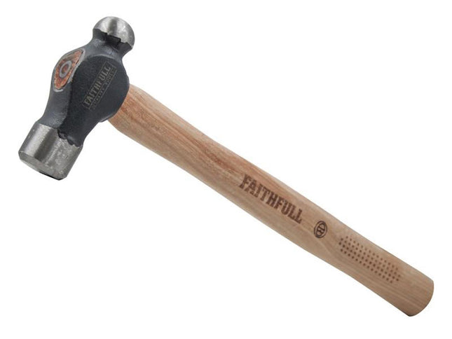 Faithfull Ball Pein Hammer Fsc Hickory 454G (1 Lb)