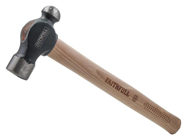 Faithfull Ball Pein Hammer Fsc Hickory 680G (1.1/2 Lb)