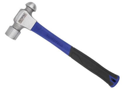 Faithfull Ball Pein Hammer 908G (32Oz) - Fibreglass Shaft for DIY and Professional Use