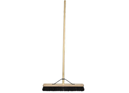 Faithfull Assembled Fsc Pvc Broom 600Mm (24In)
