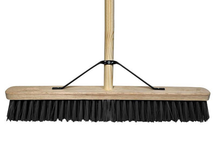 Faithfull Assembled Fsc Pvc Broom 600Mm (24In)
