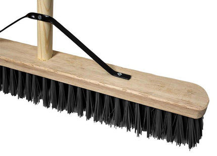 Faithfull Assembled Fsc Pvc Broom 600Mm (24In)