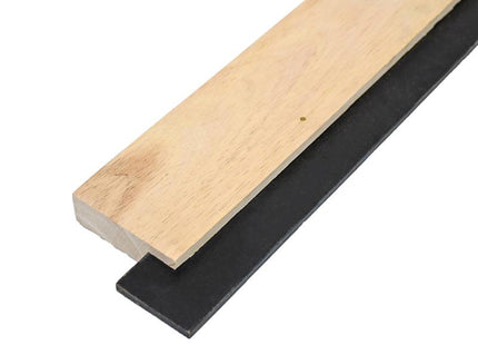 Faithfull Fsc Wooden Floor Squeegee 600Mm (24In)