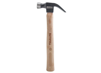 Faithfull Fsc Hickory Claw Hammer 454G (16Oz)