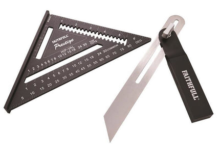 Faithfull Cnc Sliding Bevel & Quick Square Set
