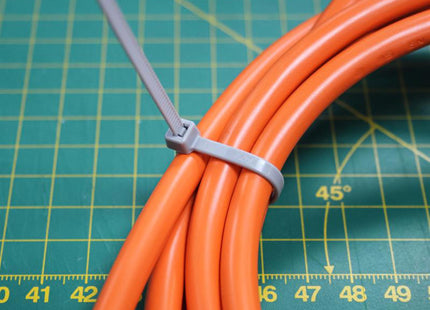 Faithfull Cable Ties Grey 4.8 X 250Mm (Pack 100)