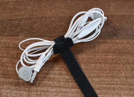 Faithfull Hook & Loop Cable Ties (10) 12.5 X 150Mm