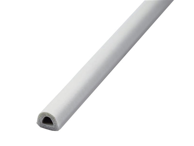 Faithfull EPDM Draught Excluder White 24M 9 x 7.5mm 