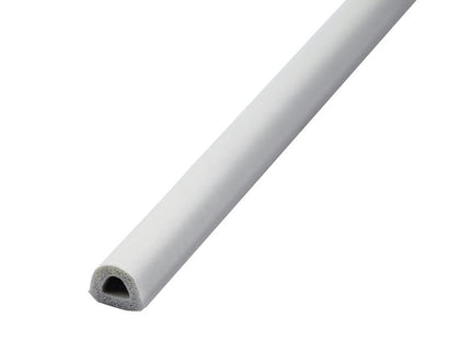 Faithfull EPDM Draught Excluder White 6M 9 x 7.5mm 