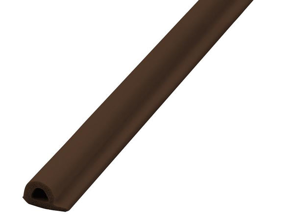 Faithfull EPDM Draught Excluder Brown 24M 9 x 5.5mm 
