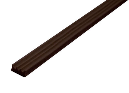 Faithfull EPDM Draught Excluder Brown 24M 9 x 3.5mm 