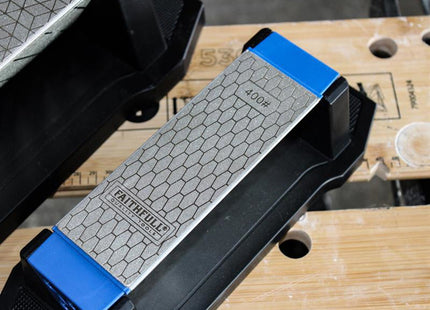 Faithfull Diamond Sharpening Tri-Stone 400, 1000 & 1200G