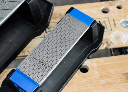 Faithfull Diamond Sharpening Tri-Stone 400, 1000 & 1200G