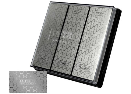 Faithfull Diamond Whetstone Kit