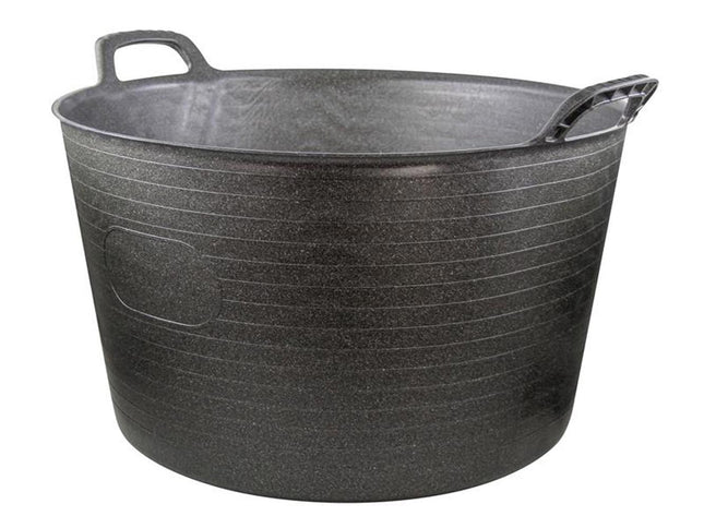 Faithfull Eco Flex Tub 75 Litre - Recycled Black