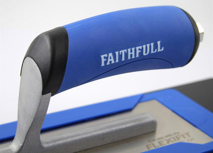 Faithfull Flexifit Trowel Stainless Steel Blade Kit 16In (406Mm)