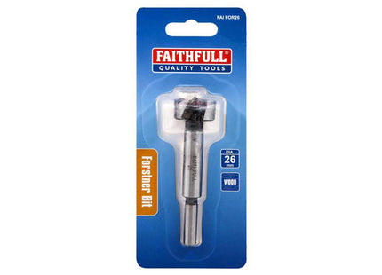 Faithfull Forstner Bit 26Mm