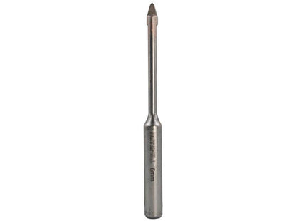 Faithfull Carbide Hard Tile & Glass Drill Bit 6Mm